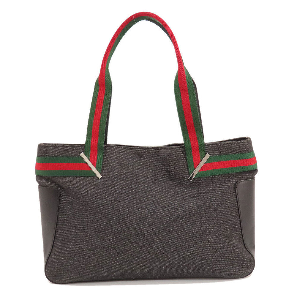 Gucci Denim Sherry Handbag